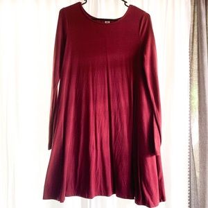 Maroon Dress | Old Navy